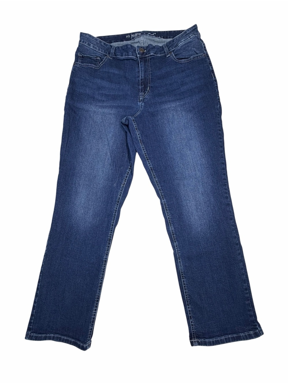 Maurices High Rise Curvy Jeans 18W Short Stretch Denim